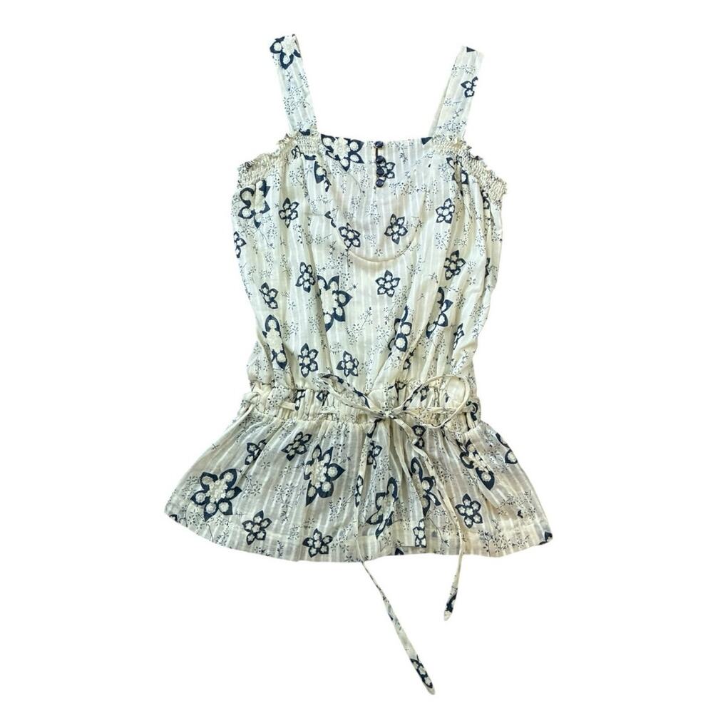 Lucca floral summer top size medium - Picture 3 of 8